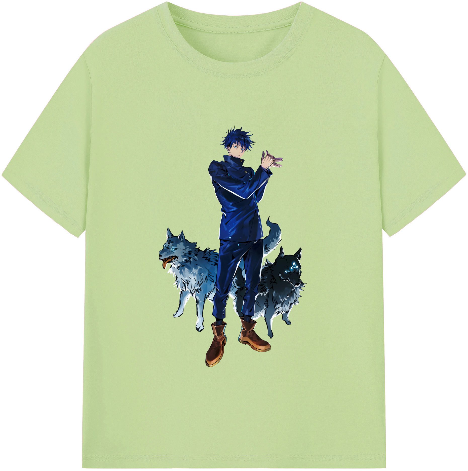 （画像用） 呪術廻戦 Jujutsu Kaisen 綿100％半袖Tシャツ（フロントプリント）